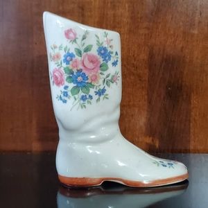 (ONLY SOLD IN BUNDLE OF 2ITEMS) Vntg E.&R. Inc. American Artware Porcelain Boot